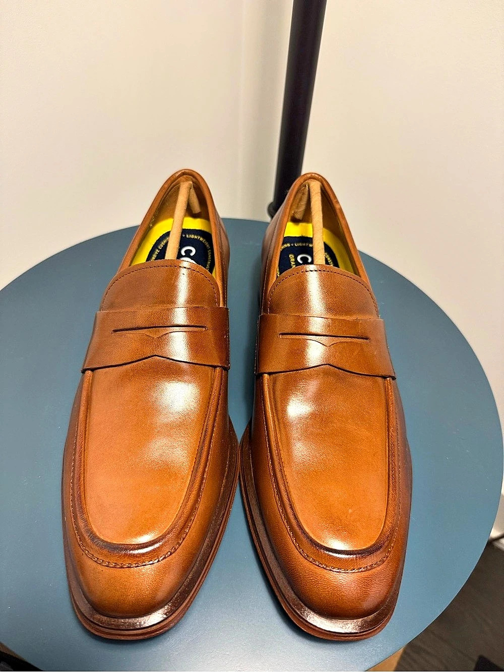 Cole Haan Pinch Weekender Leather Loafers Brown US 7.5 Like New